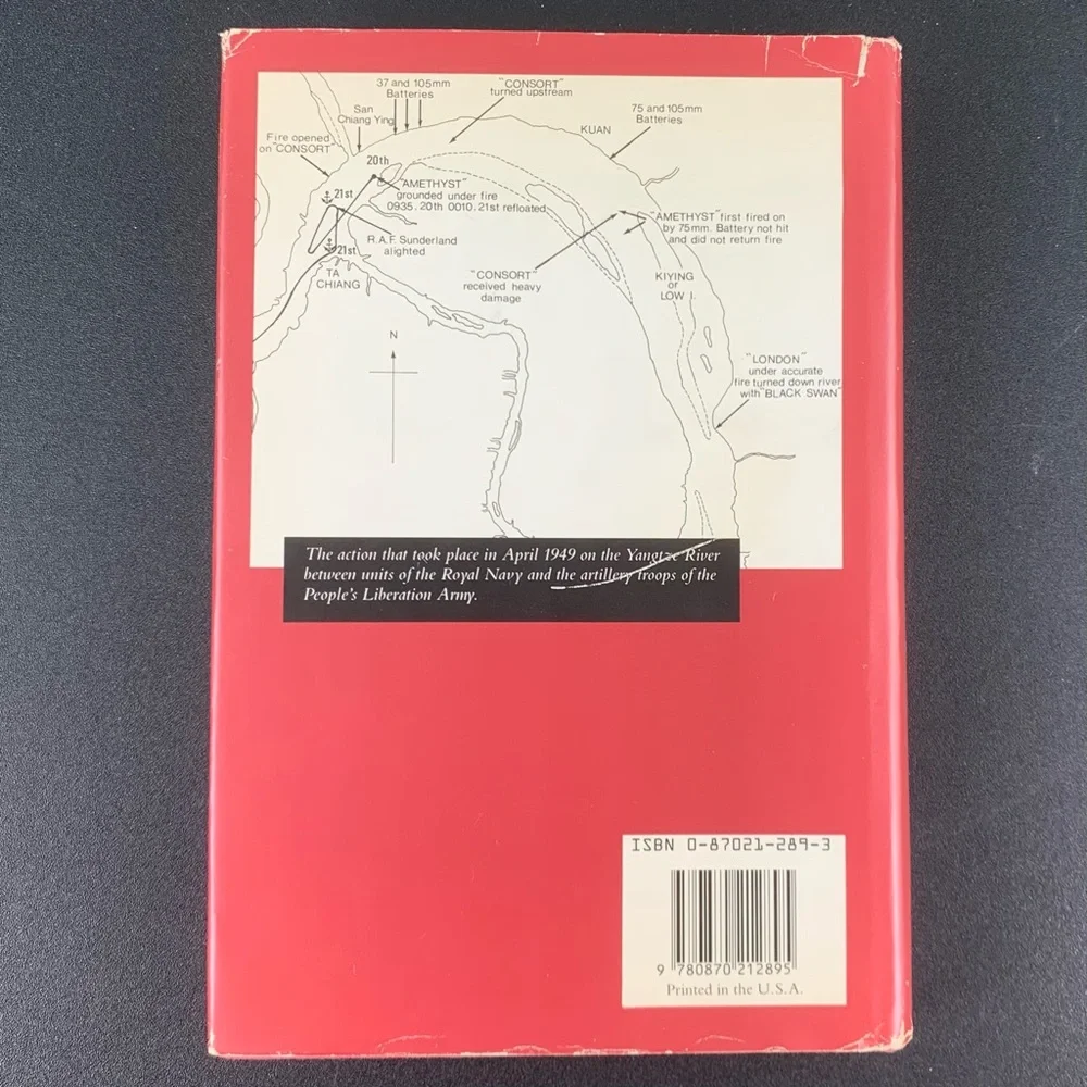 Hostage on the Yangtze by Malcolm H. Murfett. 1991.